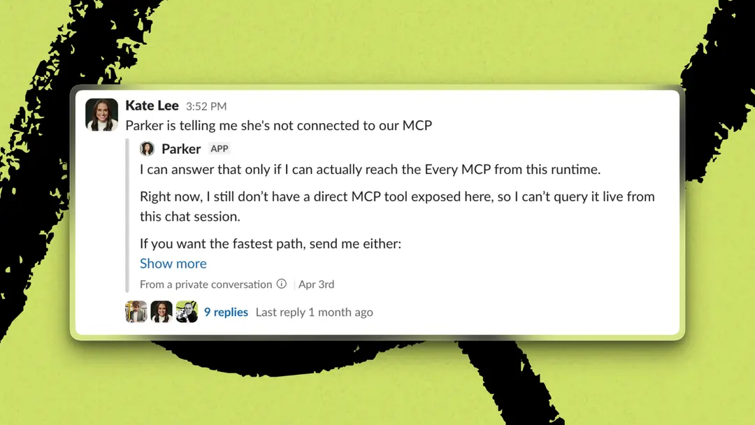 Parker, editor in chief Kate Lee’s Plus One, was, in fact, connected. (Image credit courtesy of Kate Lee.)